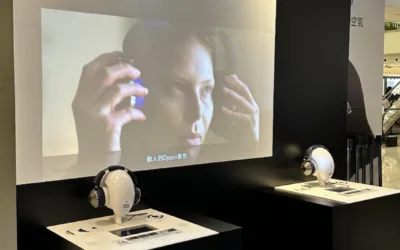 Epson 4000流明激光投影機用於Dyson 耳機產品展覽