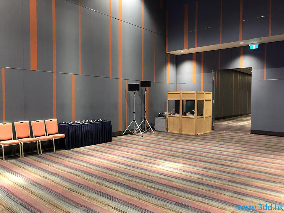周年大會場地內的投影及顯示設備設置